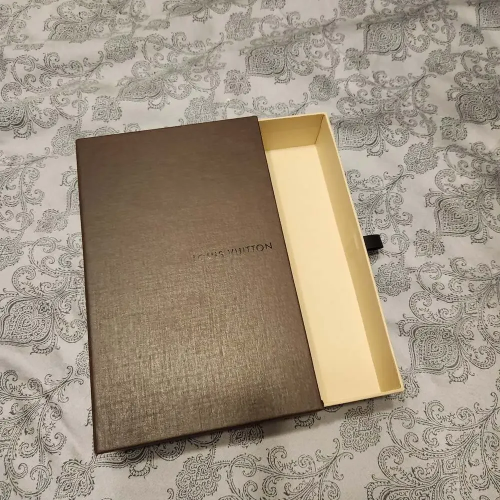 Authentic Louis Vuitton Empty Drawer Gift Box Brown